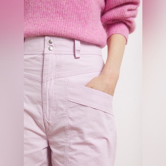 Isabel Marant Zegna high-waisted wide leg trousers - Picture 3 of 16